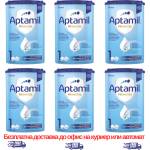 Aptamil Бебешко мляко Aptamil Pronutra 1 800 г пакет 6 броя