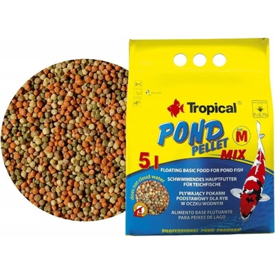 Tropical Pond Pellet Mix M 5 l, 550 g
