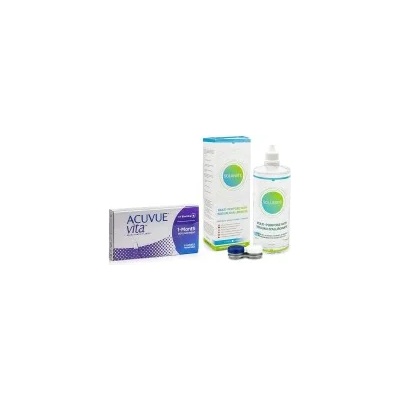 Johnson & Johnson Acuvue Vita (6 лещи) + Solunate Multi-Purpose 400 ml с кутия