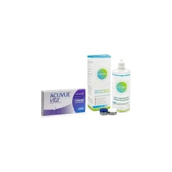 Image 1 of Johnson & Johnson Acuvue Vita (6 лещи) + Solunate Multi-Purpose 400 ml с кутия
