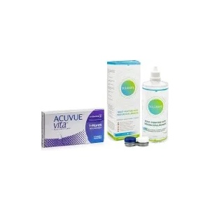 Johnson & Johnson Acuvue Vita (6 лещи) + Solunate Ⓢ Multi-Purpose 400 ml с кутия