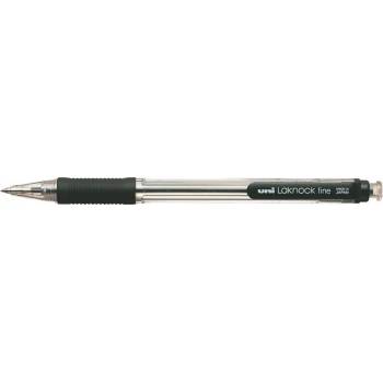 uni Химикалка, 0, 4 мм, с бутон, UNI "SN-101 Laknock Fine", черна 530303000 (530303000)