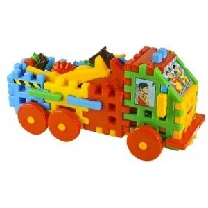 Mej Pol Building blocks Weighing machine with animals
