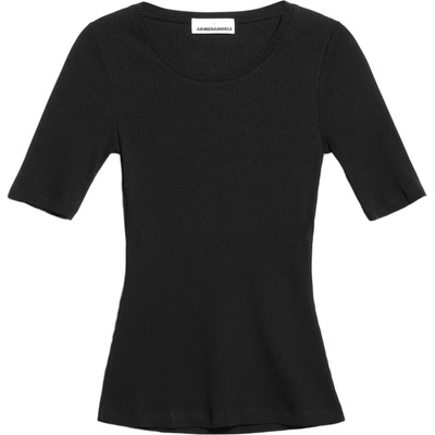 Armedangels Тениска 'Maia Viola' черно, размер XL