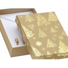 JK Box Vánoční dárková papírová krabička KX-8/AU