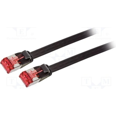 Logilink CF2103S Patch, U/FTP, 6, licna, CCS; PVC, 15m, černý
