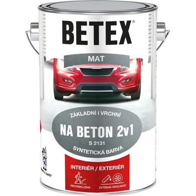 Betex 2v1 na beton S2131 2 kg šedá – Zbozi.Blesk.cz