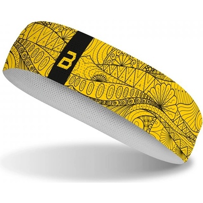 Bosa sportovní elastic Mandala Mustard