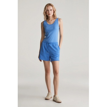 Gant TEPLÁKOVÉ ŠORTKY REG SHIELD SHORTS PERFECT BLUE