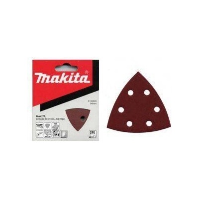 MAKITA P-33277 brusný papír 94*94*94mm K80, 10ks