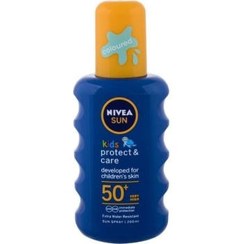 Nivea Sun Kids Protect & Care Sun Spray SPF50+ opaľovací prípravok pre detskú pokožku 200 ml