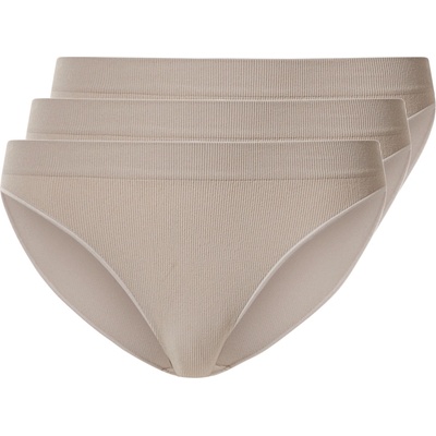 esmara Dámské bezešvé kalhotky 3 kusy béžová – Sleviste.cz