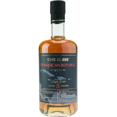 Cane Island Dominican Republic 5y 43% 0,7 l (čistá fľaša)