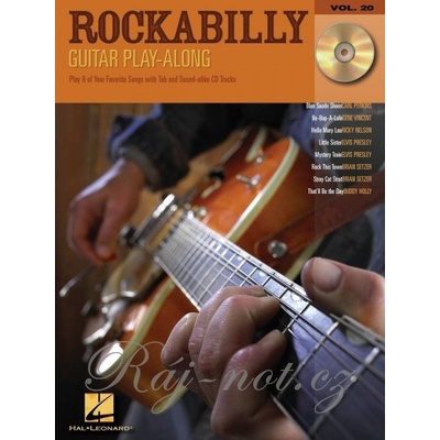 Guitar Play Along 20 ROCKABILLY spev/gitara + tabulatúra
