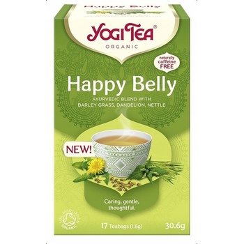 YOGI TEA HAPPY BELLY Lehké brucho BIO 17 x 1,8 g