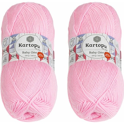 BELLATEX Baby One 100 g súprava 2 ks – 782 ružová
