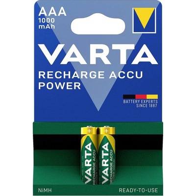 Varta RECH AAA 1000 mAh 2 ks 5703301402