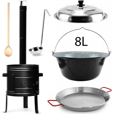 Perfect Home Pael-Set-67 Kotlíková souprava 8L, 6ks – Zboží Dáma