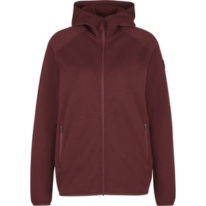 Stoic Дамско вълнено яке Stoic Women's MerinoFleece335 MMXX. Lulea Zip Hoody Fleece jacket - Pure Chocolate - размер XS (105-5559-0411)