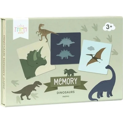 A little lovely company : Мемори настолна игра Dinosaurs (PGMEDI04)