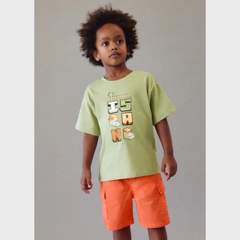 Mayoral Бермуди джобове карго Оранжев цвят за мини момче Mayoral