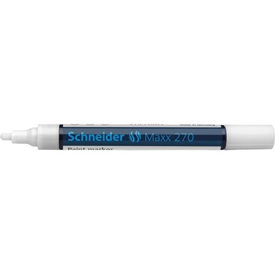 Schneider Лаков маркер, 1-3 мм, SCHNEIDER "Maxx 270", бял 127049 (127049)