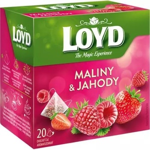 LOYD Чай Лойд малина + ягода пирамида 40 г