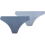 Stoic Дамско синтетично термобельо Stoic Women's TrosaSt. Thong 2-Pack Synthetic base layer - Sky Blue AOP / Ocean Blue - размер XL (114-3883-0215)