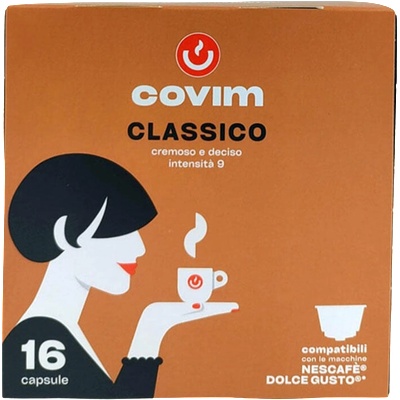 Covim Кафе капсули Covim Brioso Classico Dolce Gusto, 16бр