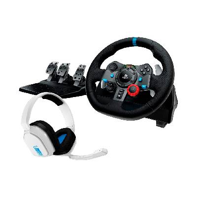 Волан Logitech G29 Driving Force Racing Wheel with Pedals - Gear shifter, Pedals, Dual-motor Force Feedback (991-000486)