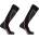 Salomon Дамски ски чорапи Salomon Access 2 Pack Ski Socks Womens - Black