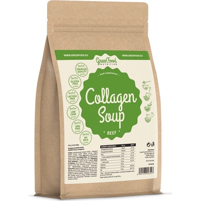 GreenFood Nutrition Kolagenová polévka hovězí 207 g