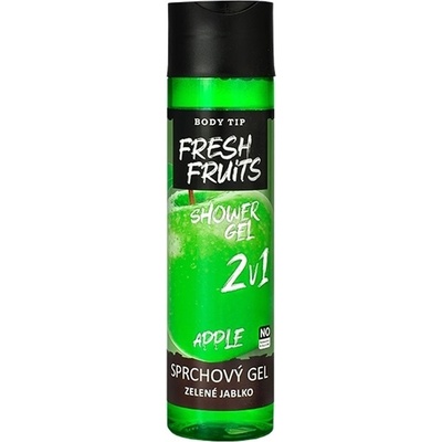 Body Tip Fresh Zelené jablko sprchový gél 250 ml