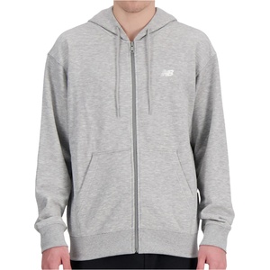 New Balance Мъжки суичър New Balance Sport Essentials Logo Fleece Full Zip Hoodie - Athletic Grey - размер XXL (017-4679-0116)