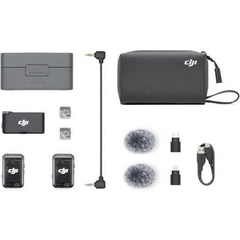 Image 1 of DJI Mic 2 (2 TX + 1 RX + Charging Case)