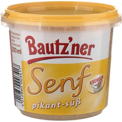 Bautzner Senf & Feinkost 0227 Hořčice sladko-pikantní, 200ml