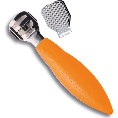 Credo Solingen seřezávač kůže s pilníkem Pop Art oranžový