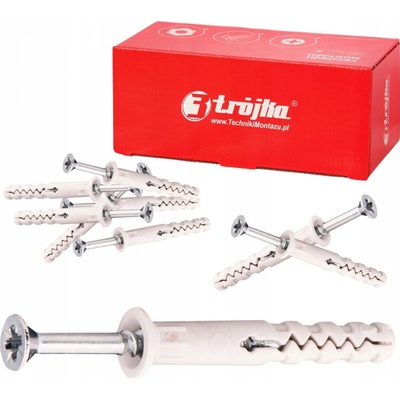 Natloukací hmoždinky pro rychlou montáž rozpěrné 10x100 50 ks