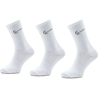 Karl Kani Комплект 3 чифта дълги чорапи мъжки Karl Kani Signature 3003748 Бял (Signature 3003748)