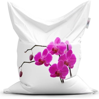 Sablio Sedací vak Fialové orchidey 200x140 cm