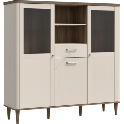 FORTE Витрина viro кафява/бежова (fr0065)