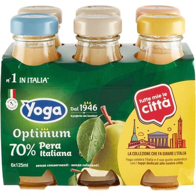 YOGA spa Yoga Pera 70% hruškový džus 6 x 20 cl