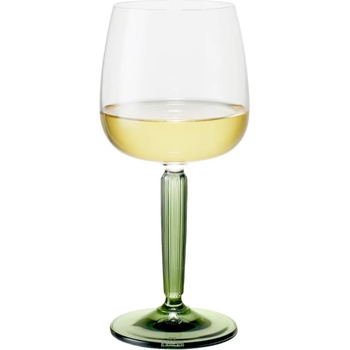 Kähler Чаша за бяло вино HAMMERSHOI, комплект 2 бр. , 350 мл, зелена, Kähler (KHL693074)