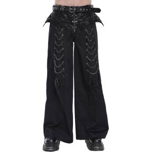 Devil fashion мъжки baggy панталони DEVIL FASHION - Punk - черни - PT297