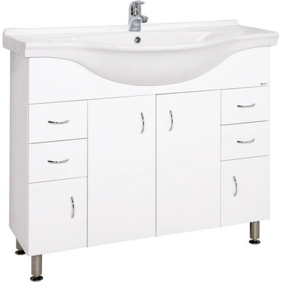 Keramia Pro skříňka včetně umyvadla 102 cm, bílá, PRO100DV