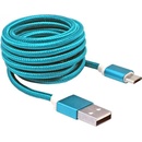 SBOX USB-10315BL USB 2.0/MicroUSB, modrý