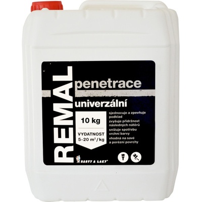 Penetrační nátěr REMAL PENETRACE UNIVERZÁLNÍ - 10 kg - bezbarvý