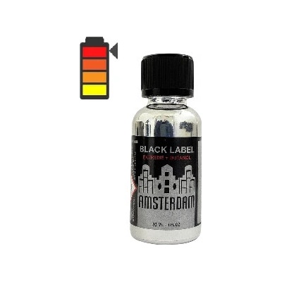 Poppers Amsterdam Black Label Extreme Butanol 30 ml