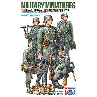 Tamiya German Infantry Set 5 Crew 1:35