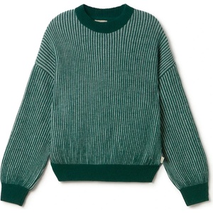 TWOTHIRDS Дамски пуловер TWOTHIRDS Women's Murvagh Wool jumper - Dark Green (117-3889-0212)